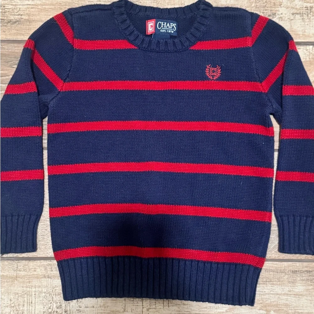 Like New Chaps Boys Sweater Size 5